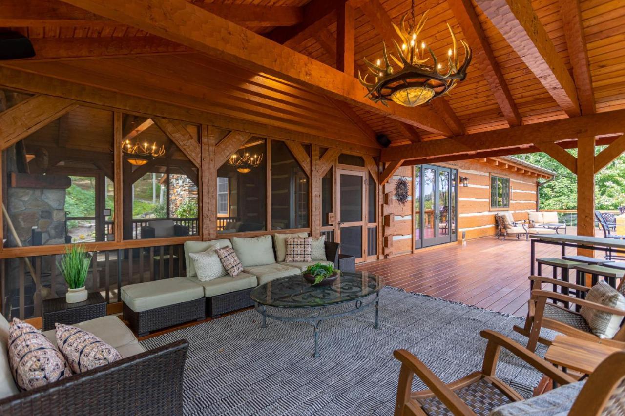 Villa Matney Ridge Estate Banner Elk Exterior foto